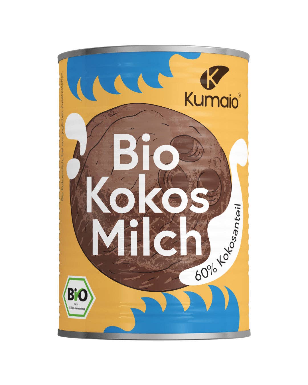 Latte di cocco biologico con 60% di estratto di cocco - 400 g