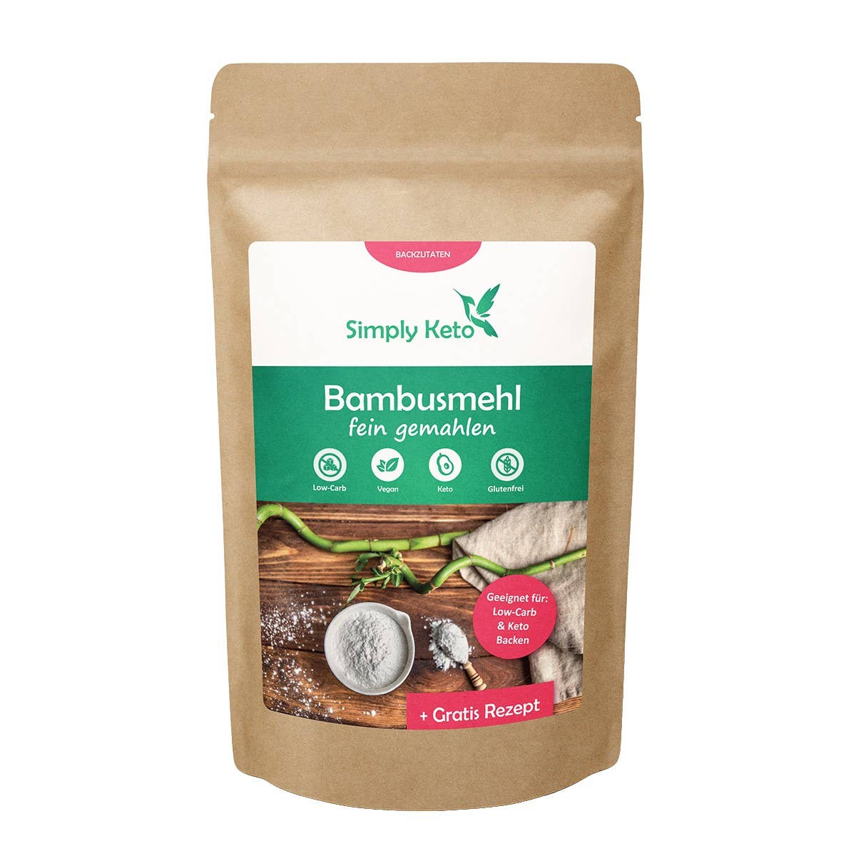 Farina di bambù 300 g | finemente macinata