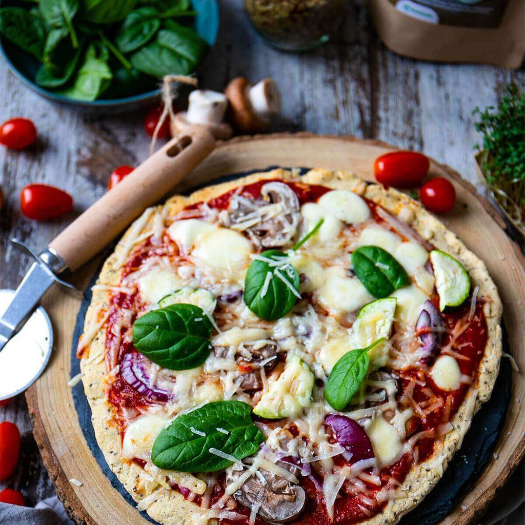 Mix per pizza keto a basso contenuto di carboidrati
