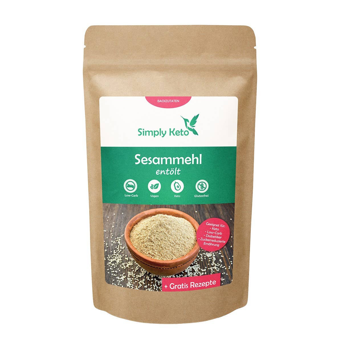 Farina di sesamo disoleata 500 g