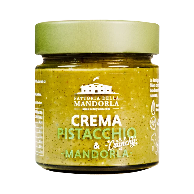 Crema 100% Mandorla e Pistacchio