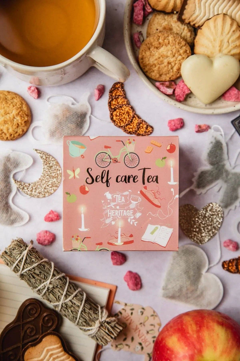 Cofanetto di Tè Self Care Tea – 10 Bustine a Forme Cocooning