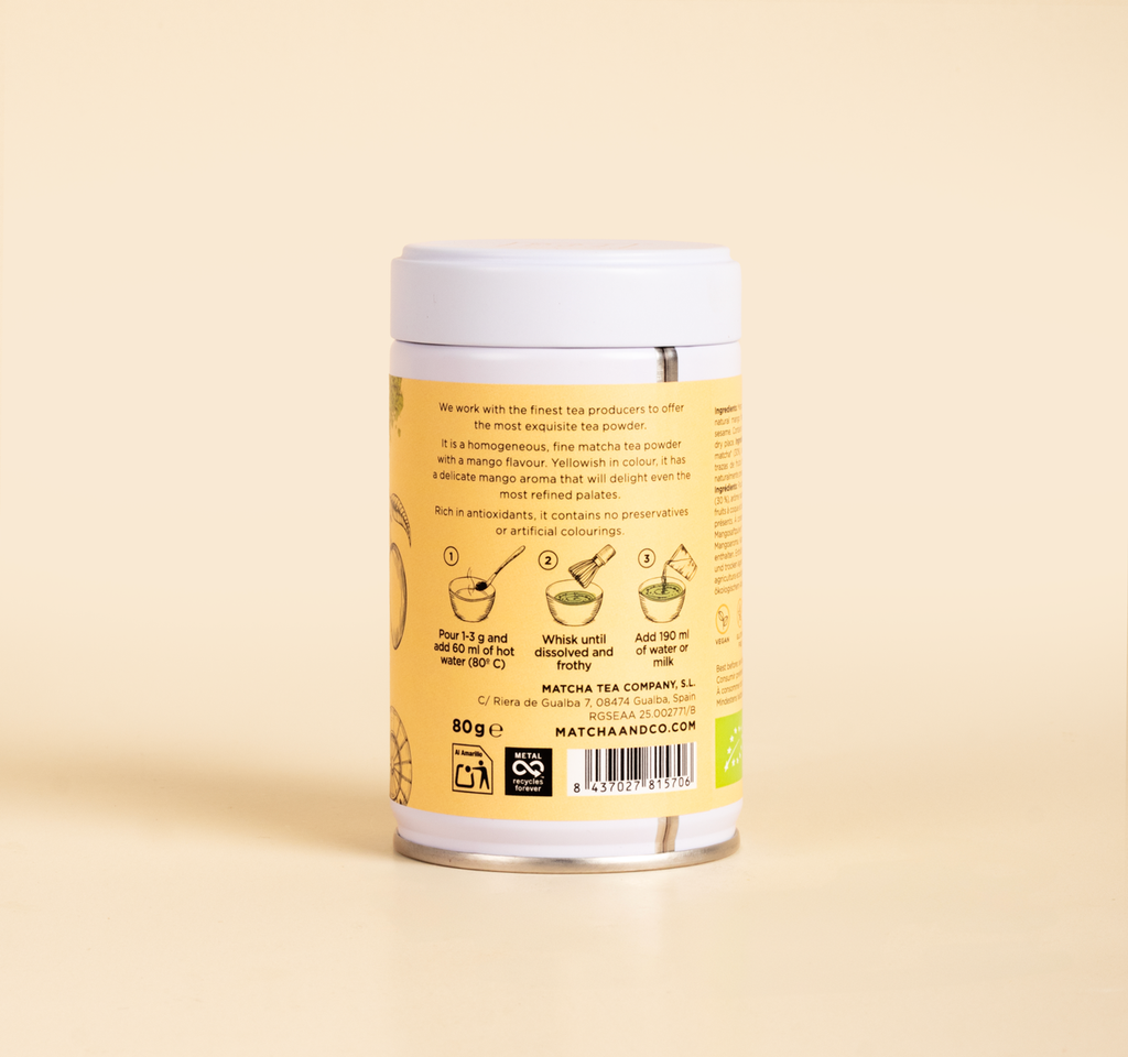 Matcha Mango Biologico: 30 g