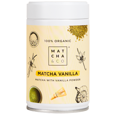Matcha biologico alla vaniglia: 30 grammi