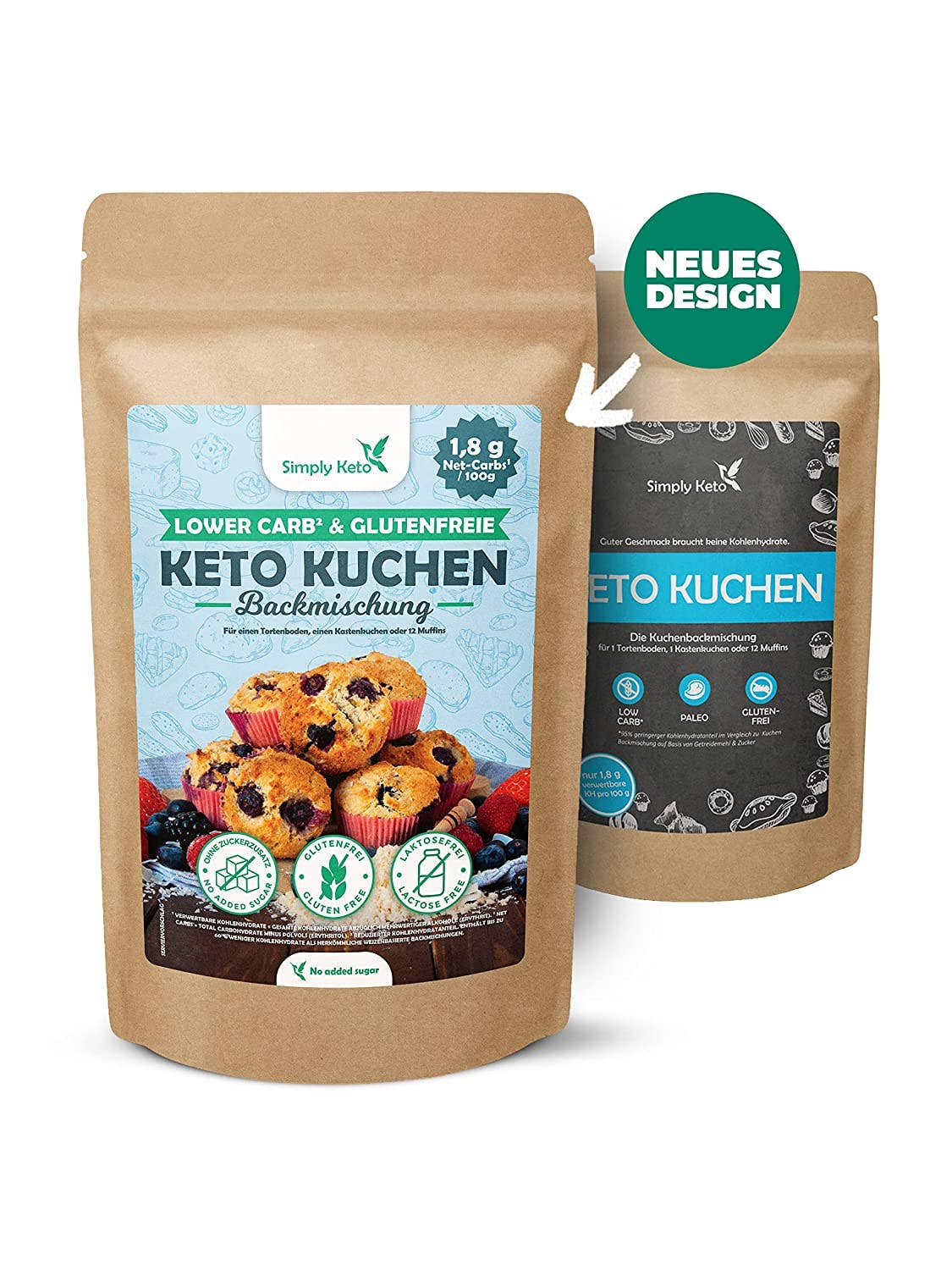 Miscela per torta keto senza zucchero