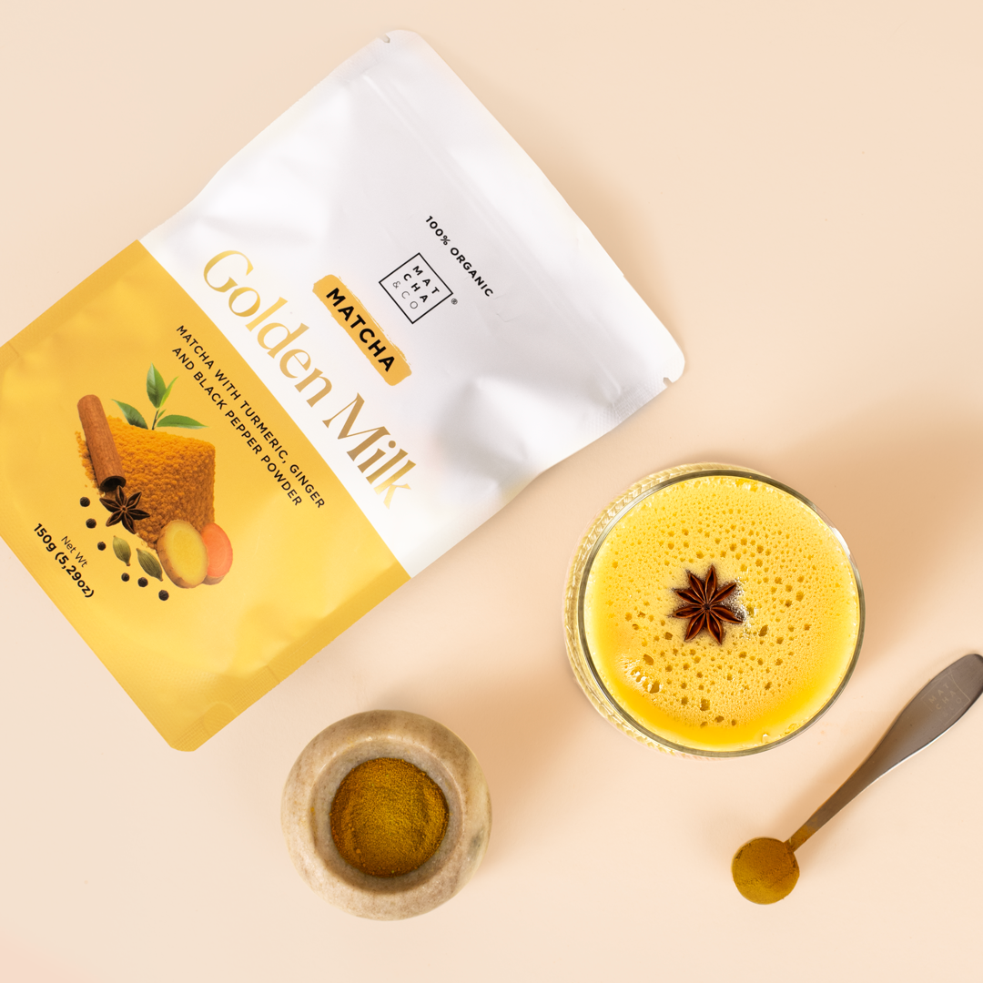 Latte dorato al matcha 80 g