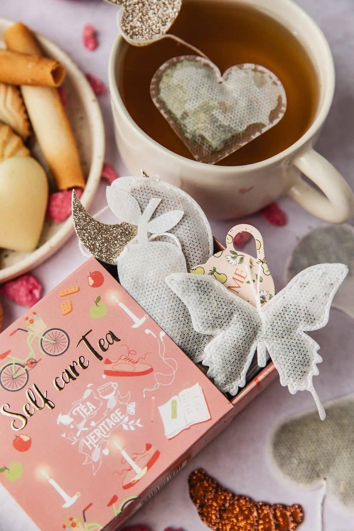 Cofanetto di Tè Self Care Tea – 10 Bustine a Forme Cocooning