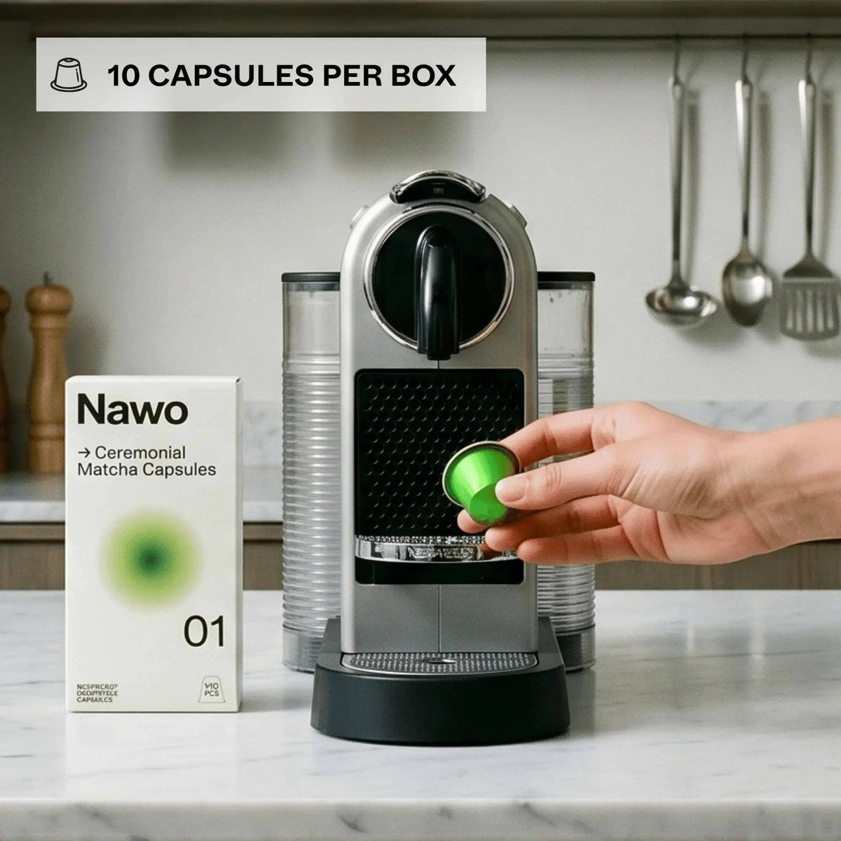 Capsule di Matcha Cerimoniale: 10 capsule