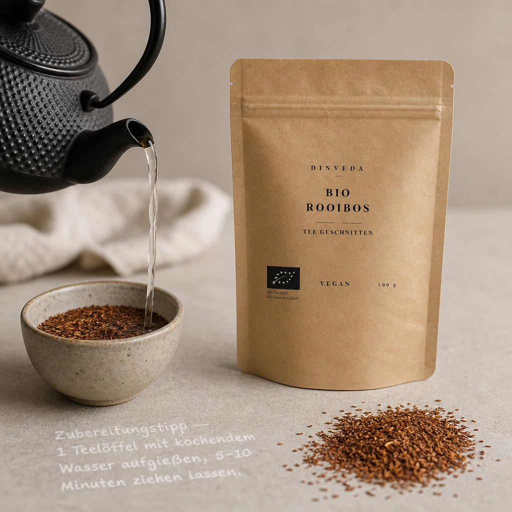 Tè rooibos biologico – delicato e senza caffeina