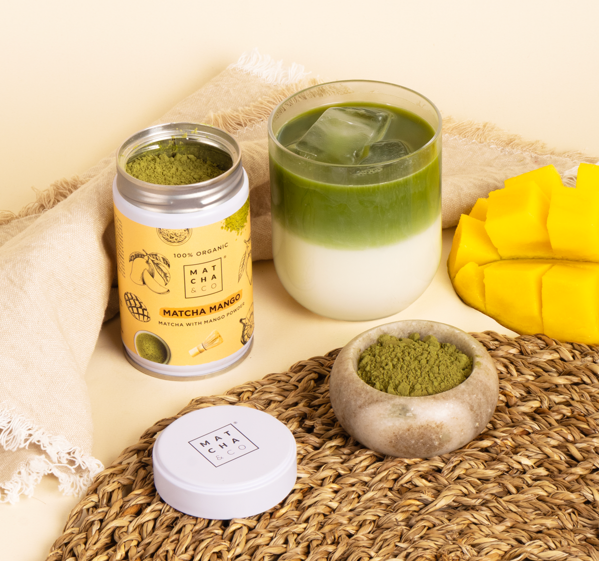 Matcha Mango Biologico: 30 g