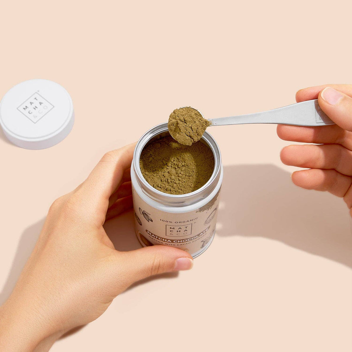 Cioccolato biologico al matcha: 80 grammi
