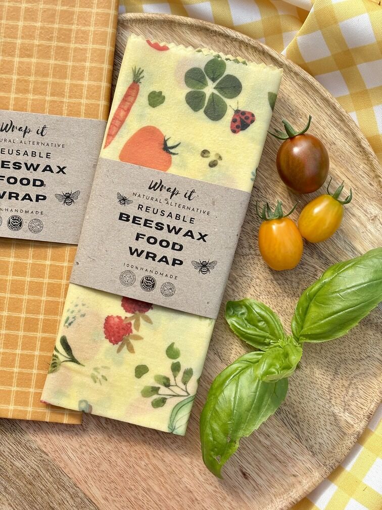 Pellicola Alimentare Riutilizzabile in Cera d'Api XL