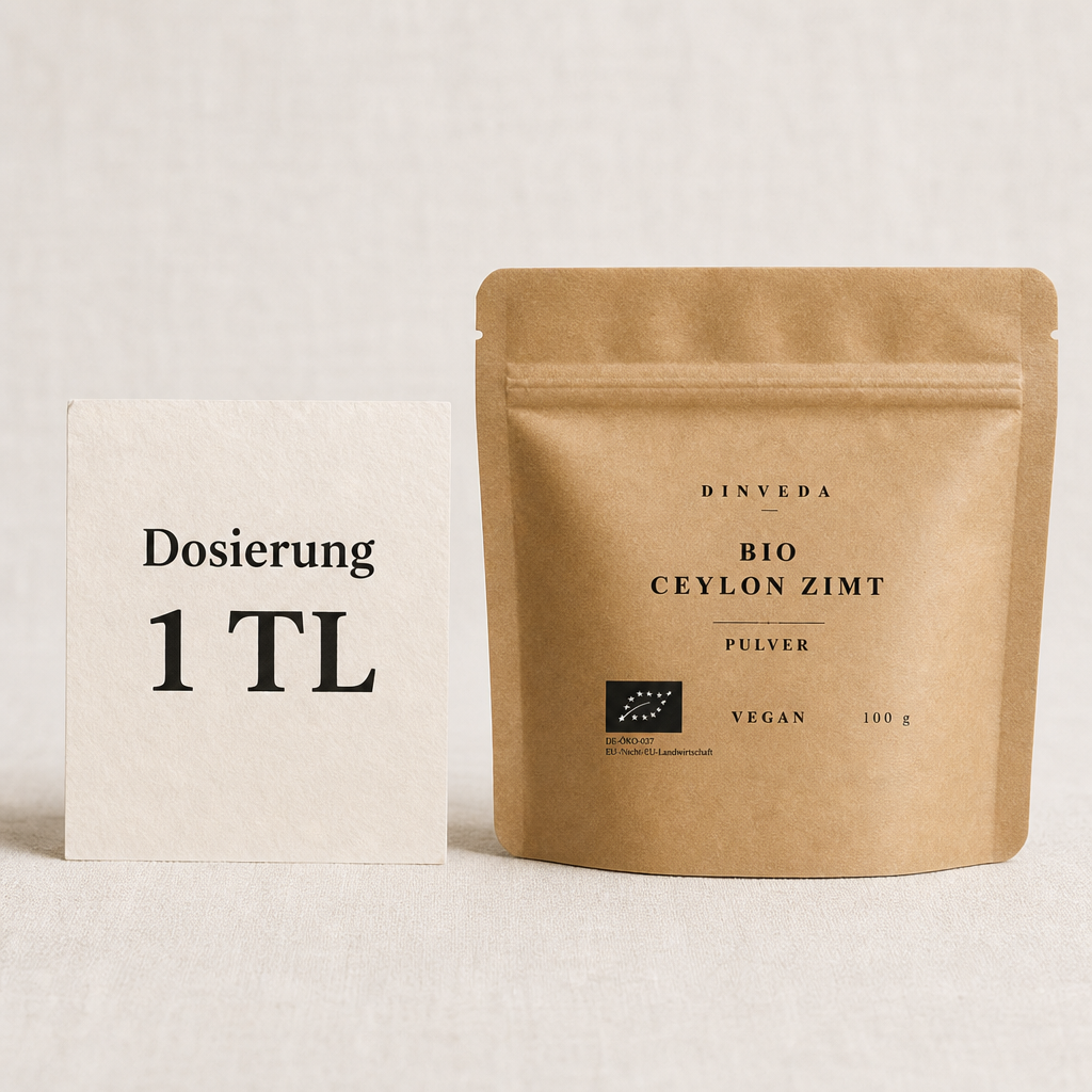 Polvere biologica di cannella di Ceylon  per porridge, cacao e dolci