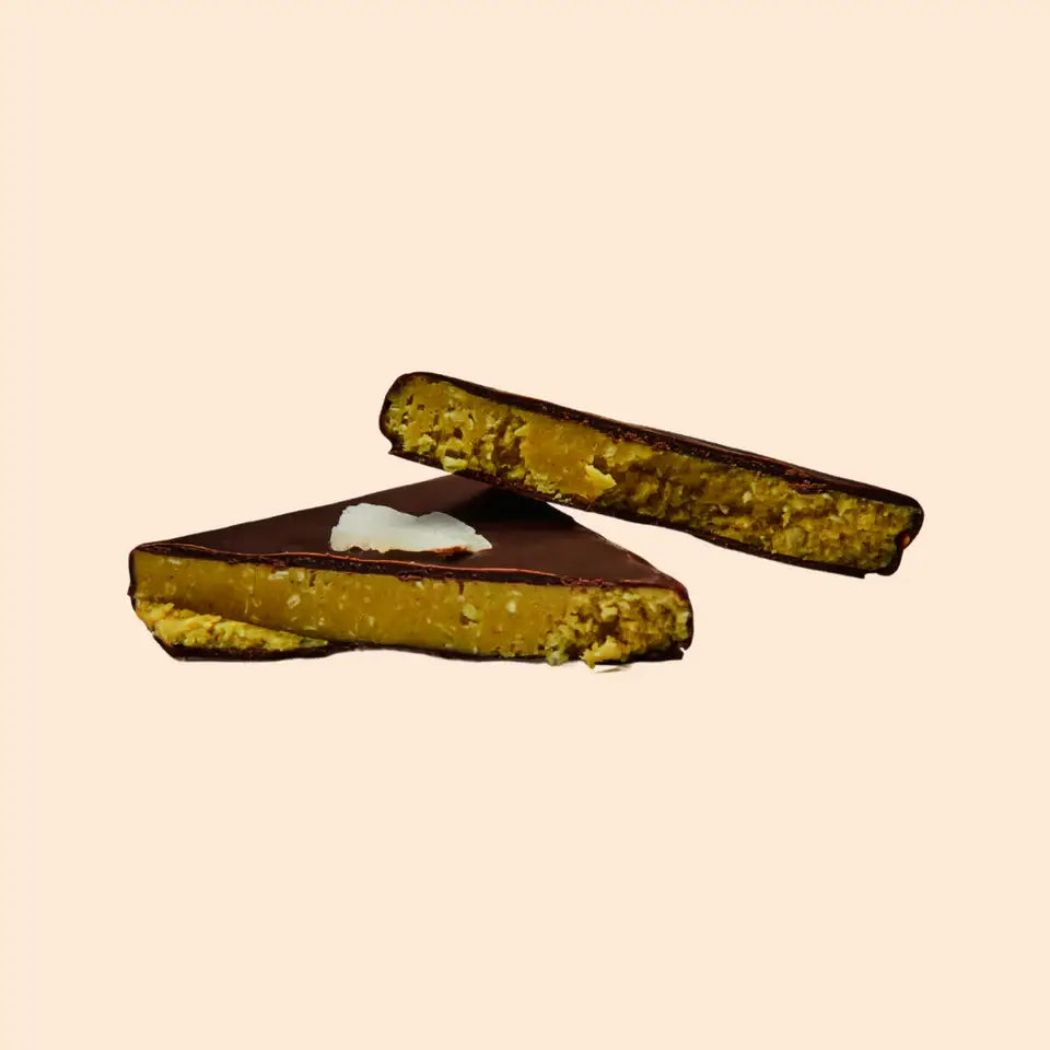 Cioccolatino al burro di frutta secca - Cocco & Curcuma - 20 gr