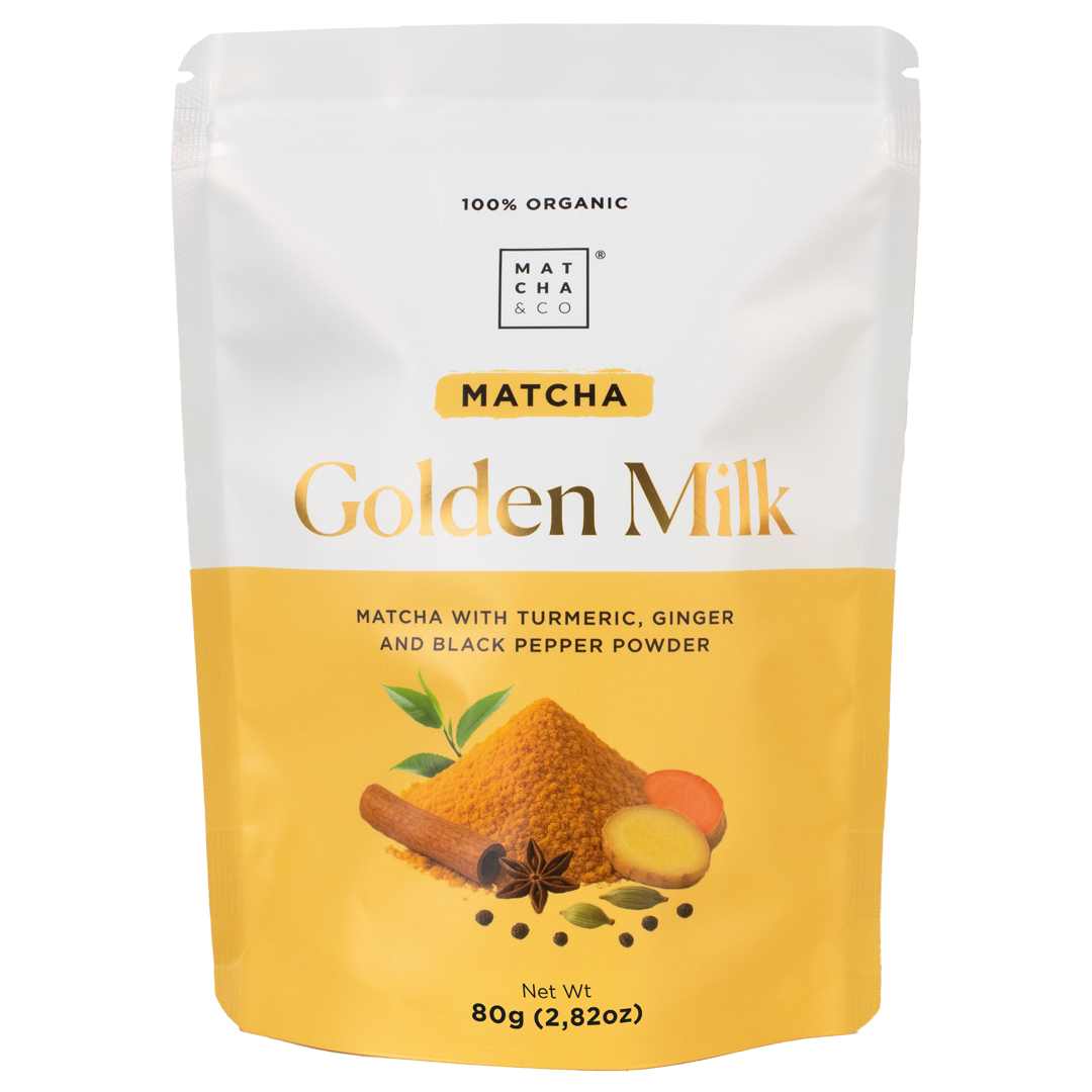 Latte dorato al matcha 80 g