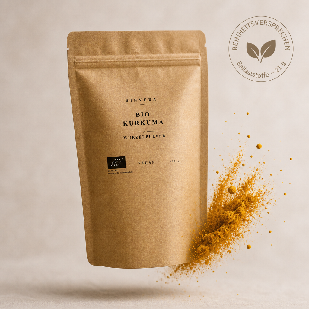 Polvere biologica di curcuma  per latte d'oro, curry e cucina