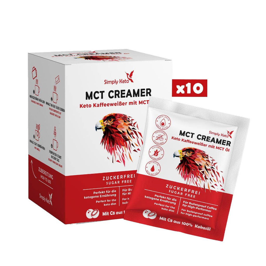 McT creamer BulletProof Coffee confezione da 10 bustine