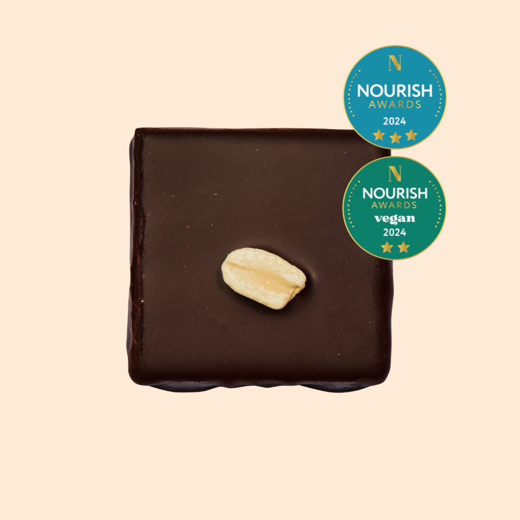 Cioccolatini al burro di arachidi e sale affumicato - 20 gr