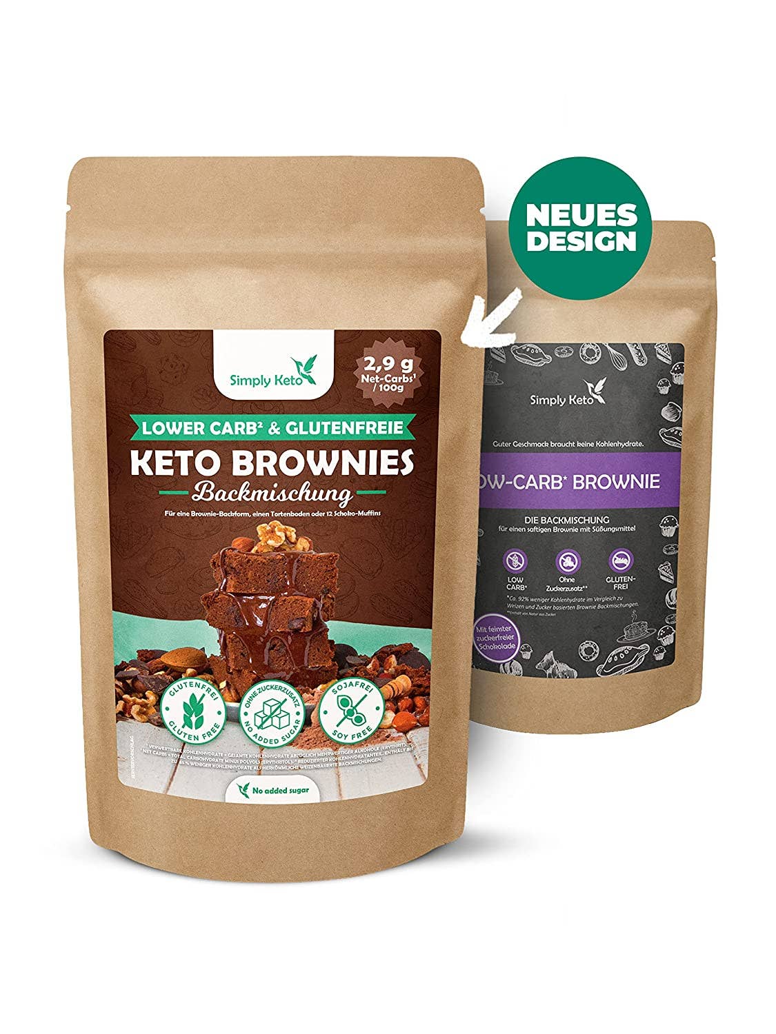 Miscela per brownie keto e a basso contenuto di carboidrati