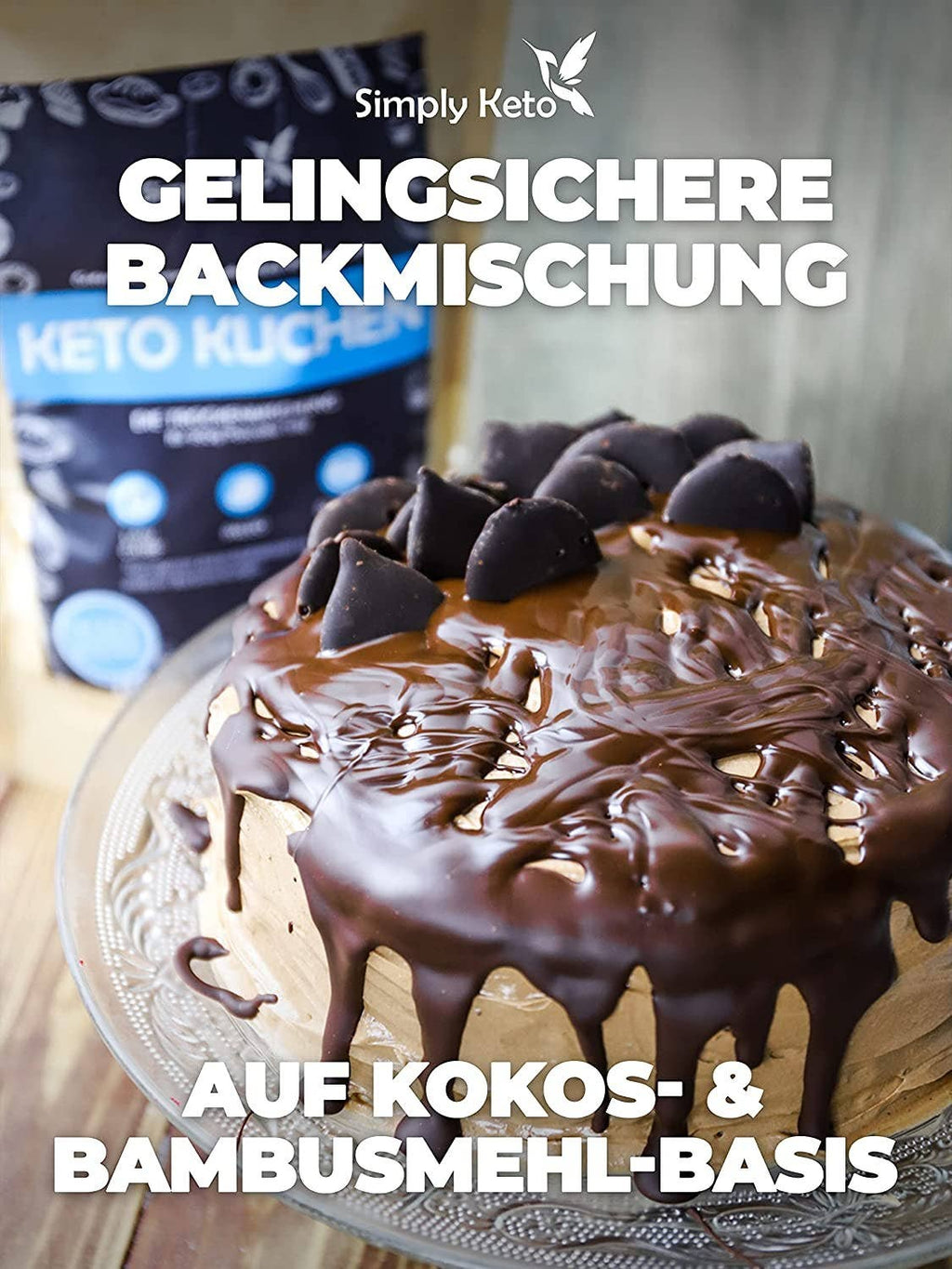 Miscela per torta keto senza zucchero