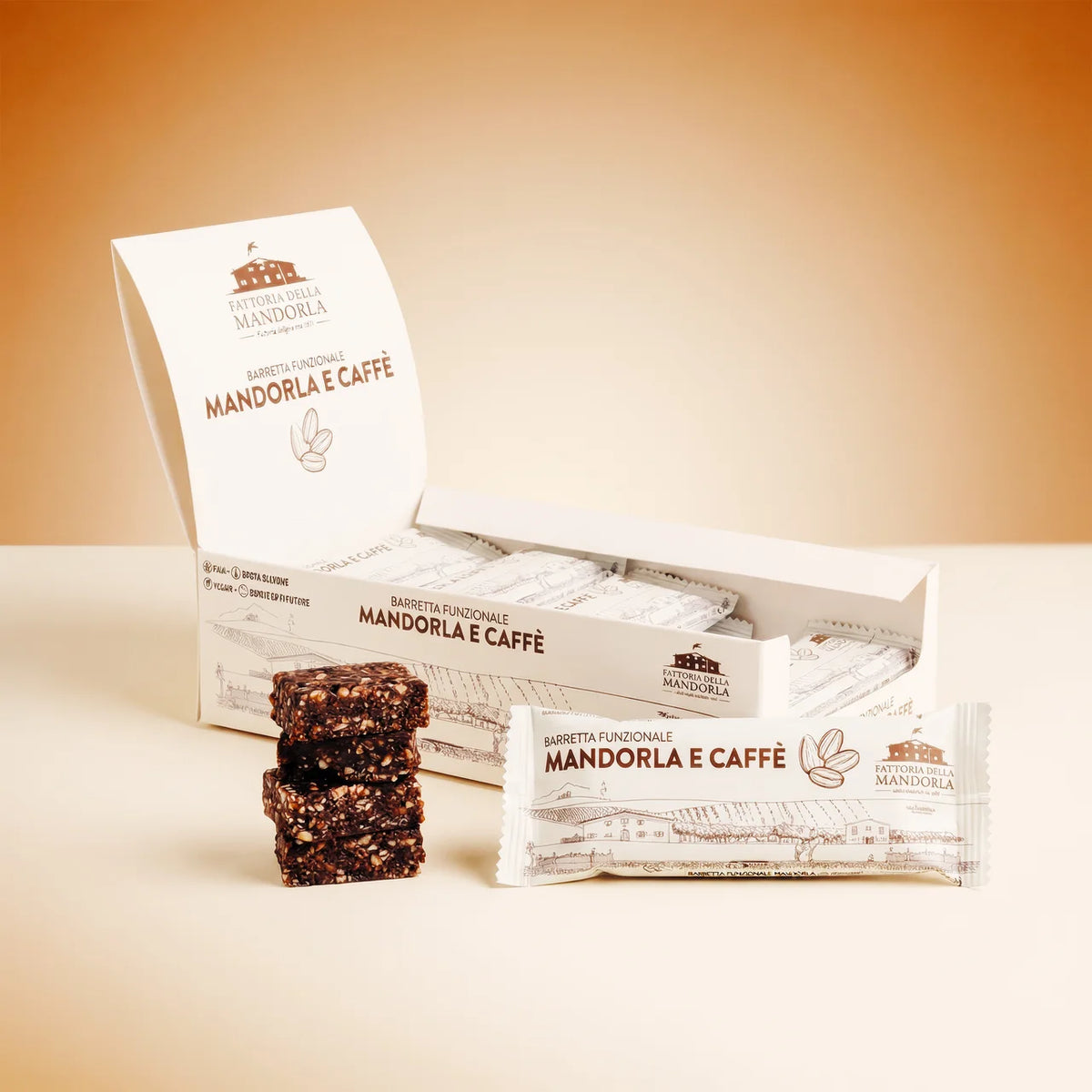RAW BIO BAR - Mandorla e Caffè 48g