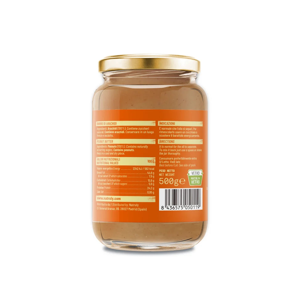 Burro di Arachidi 100% | 500gr