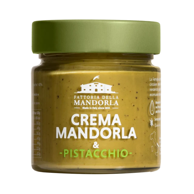 Crema 100% Mandorla e Pistacchio