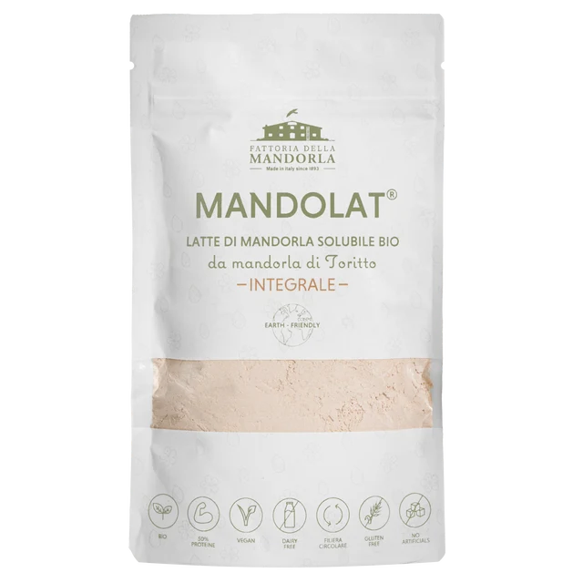 MANDORLAT SOLUBILE 100% MANDORE INTEGRALE BIO