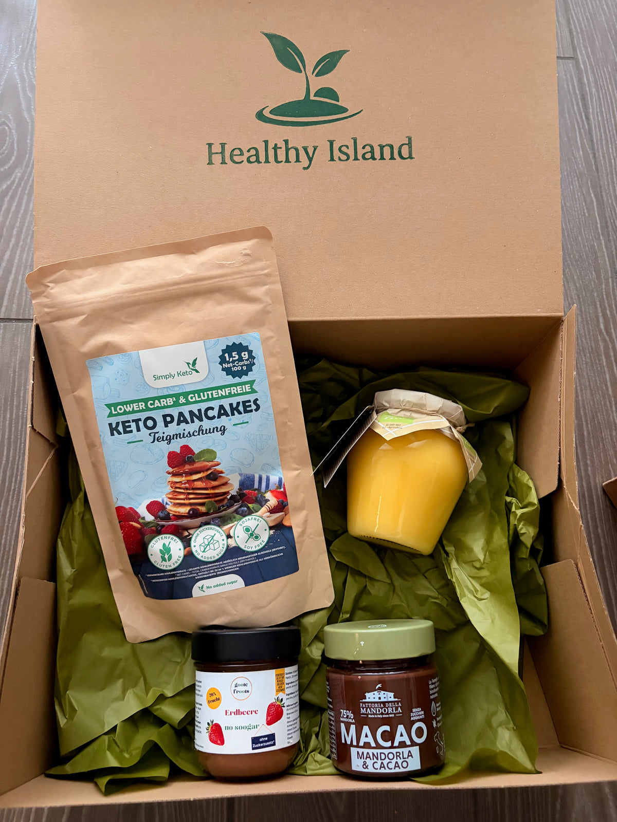Tropical Pancake Box