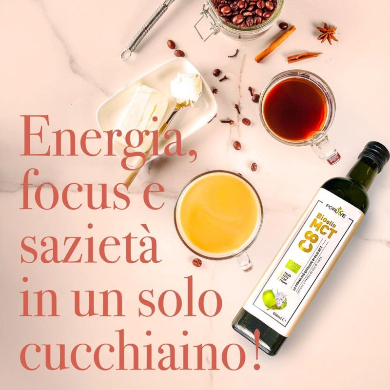 MCT C8 Olio BIO 500 ML