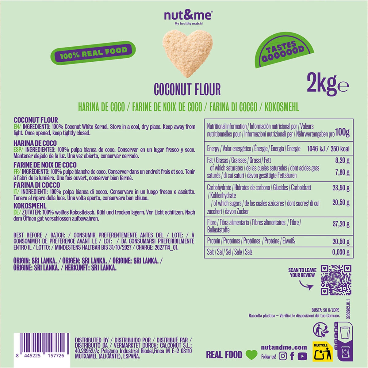 FARINA DI COCCO 2KG