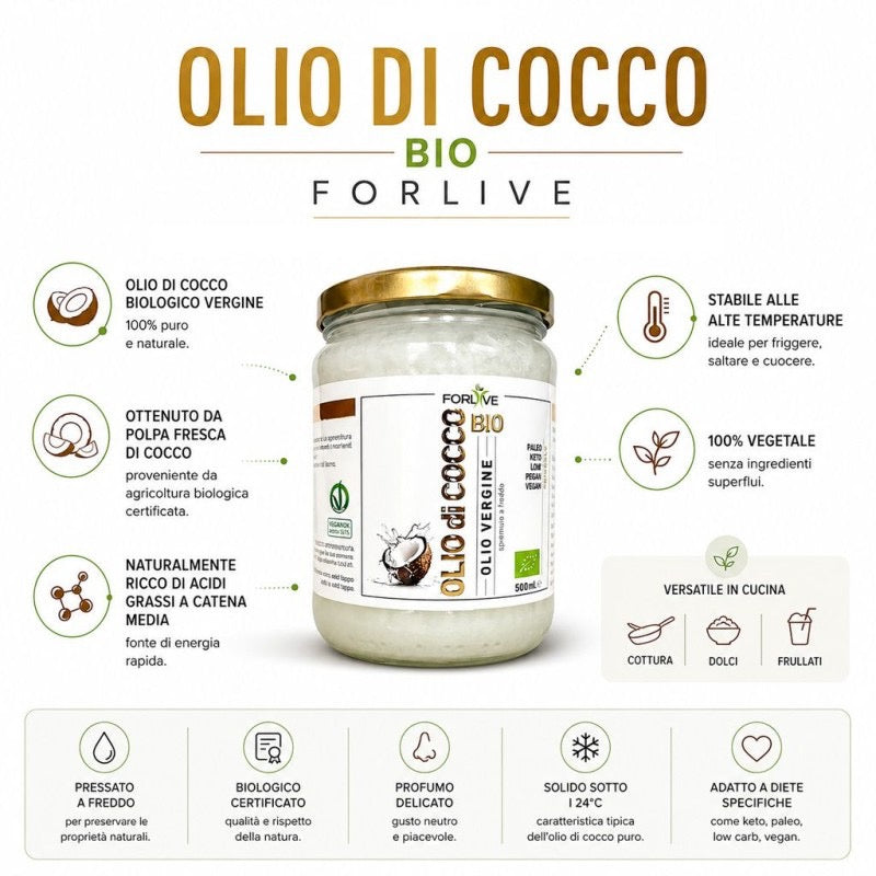 Olio di Cocco Bio 500 ml