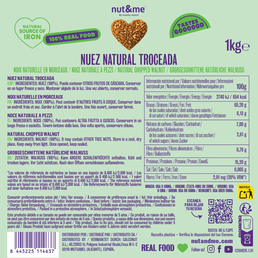 PEZZI DI NOCE NATURALE 1KG