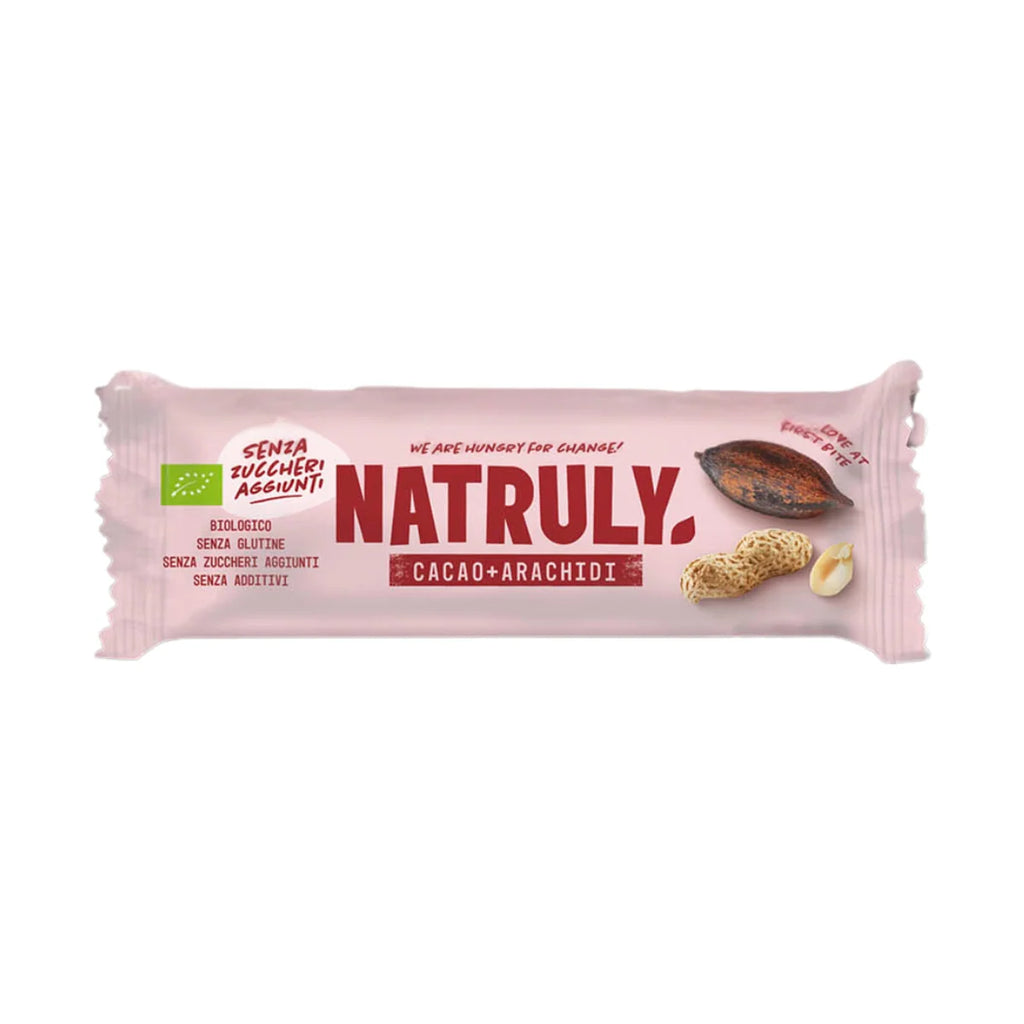Barretta Raw al Cacao e Arachidi BIO | 40 g