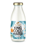 Bio King Acqua di Cocco Naturale - 350 ml in  bottiglia di vetro
