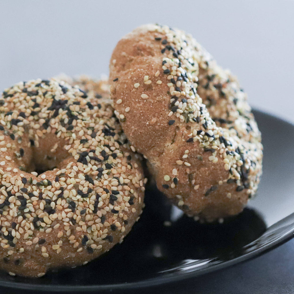 Miscela di cottura per bagel a basso contenuto di carboidrati