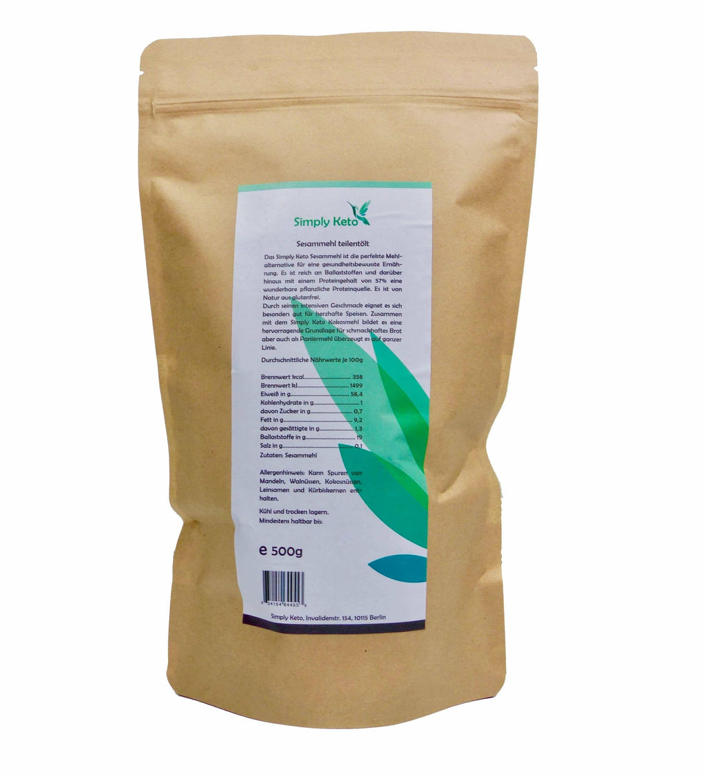 Farina di sesamo disoleata 500 g