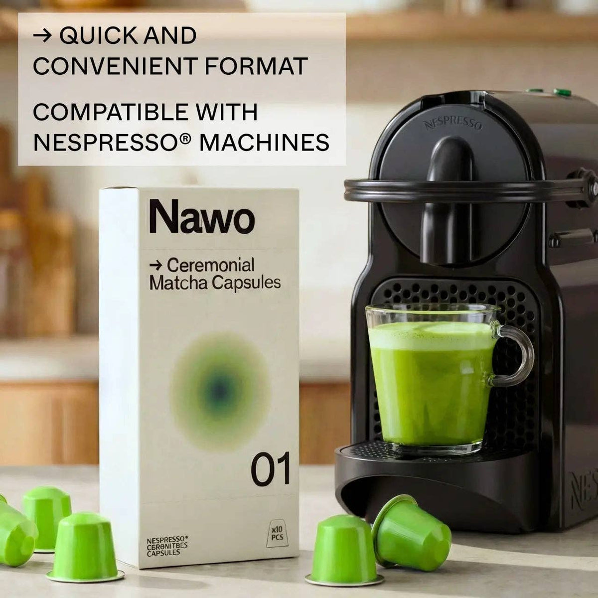 Capsule di Matcha Cerimoniale: 10 capsule