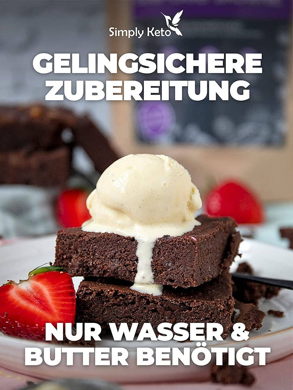 Miscela per brownie keto e a basso contenuto di carboidrati