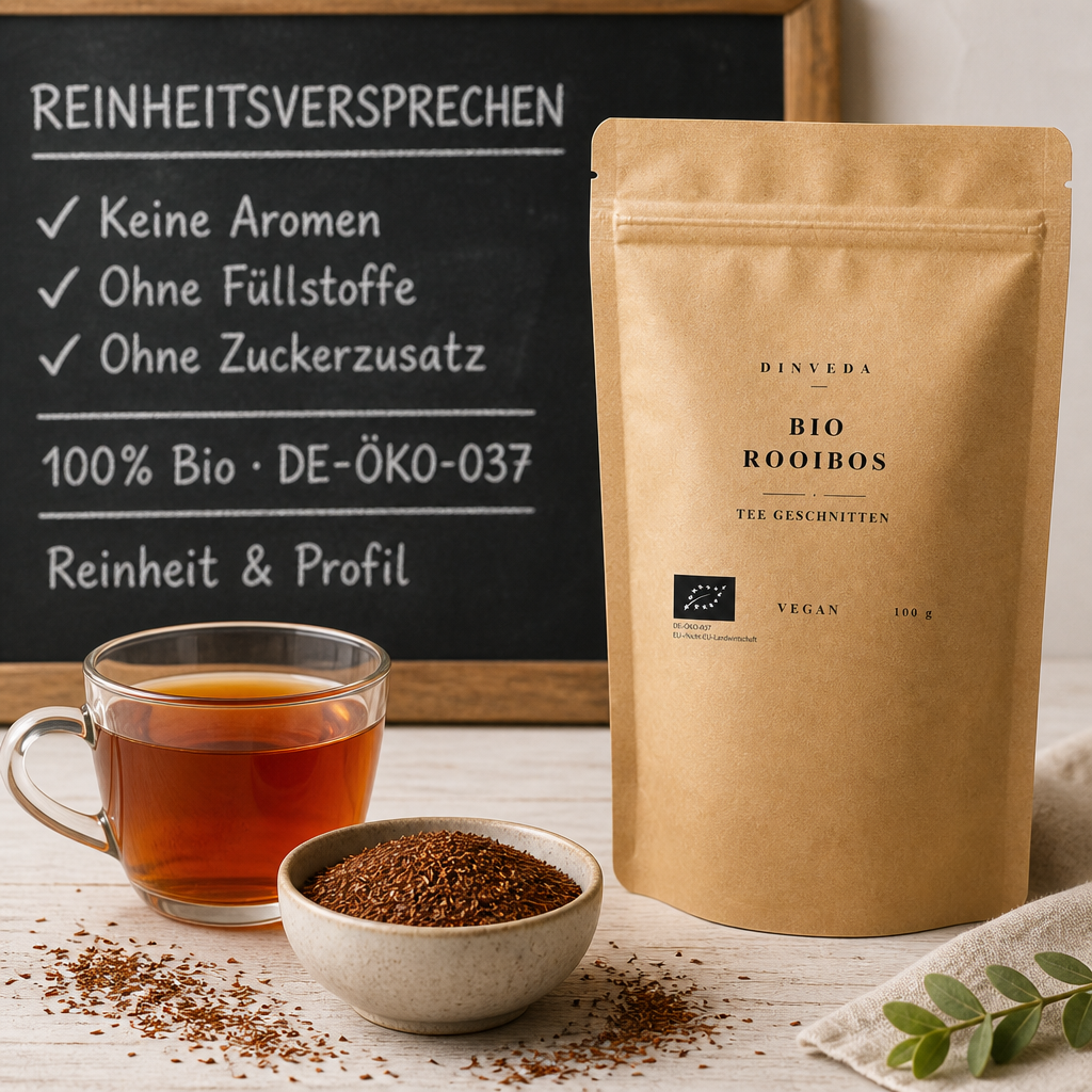 Tè rooibos biologico – delicato e senza caffeina