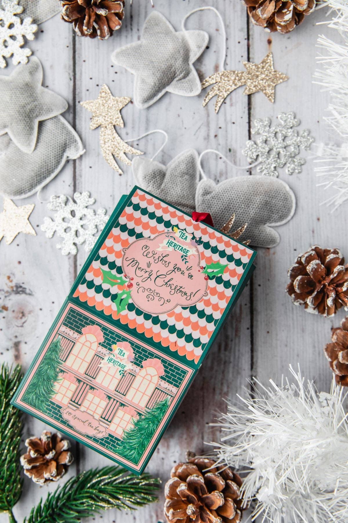 Maison Joyeux Noël - 10 bustine di tè biologico