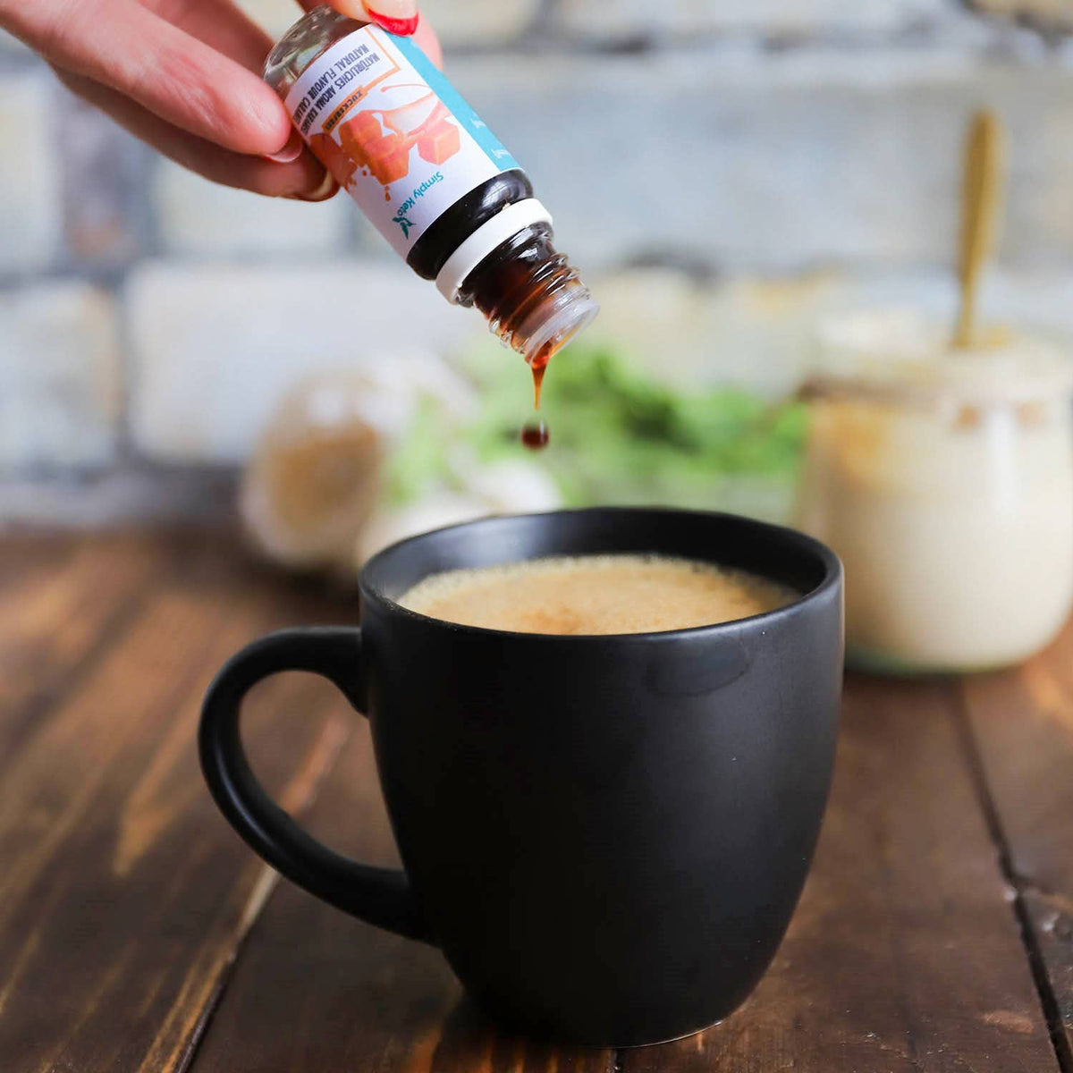 Aroma naturale al caramello senza zucchero