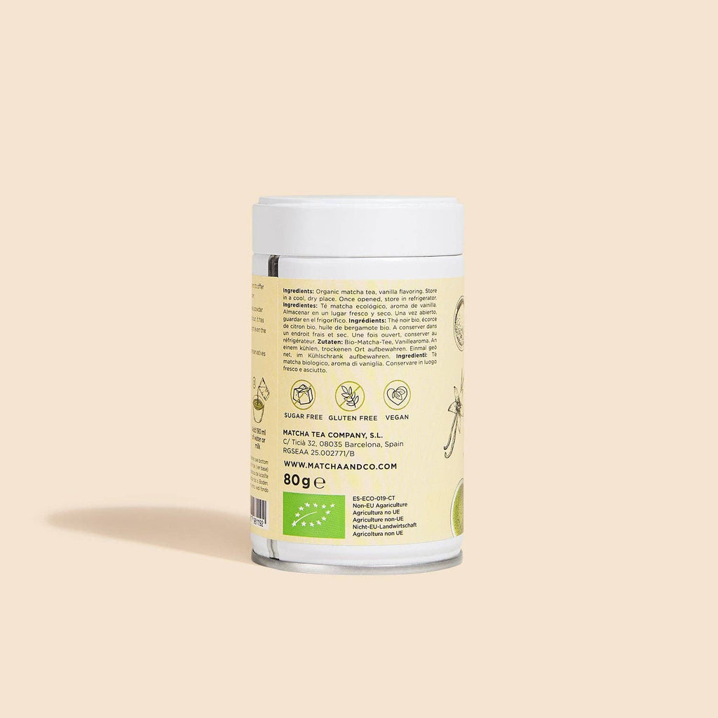 Matcha biologico alla vaniglia: 30 grammi