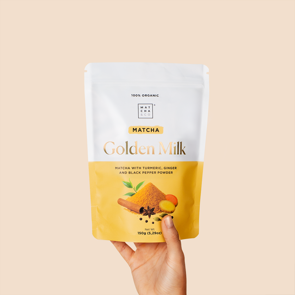 Latte dorato al matcha 80 g