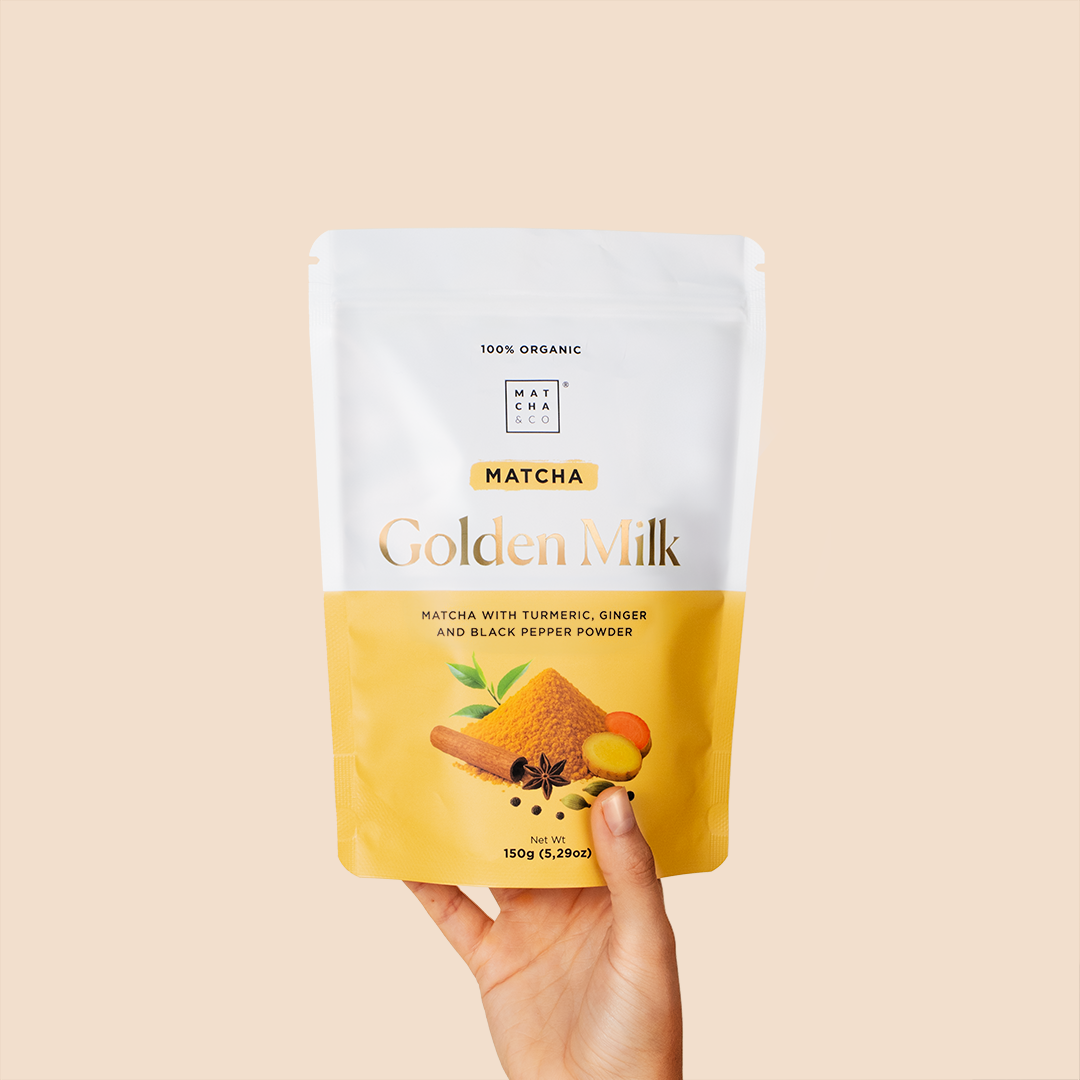 Latte dorato al matcha 80 g