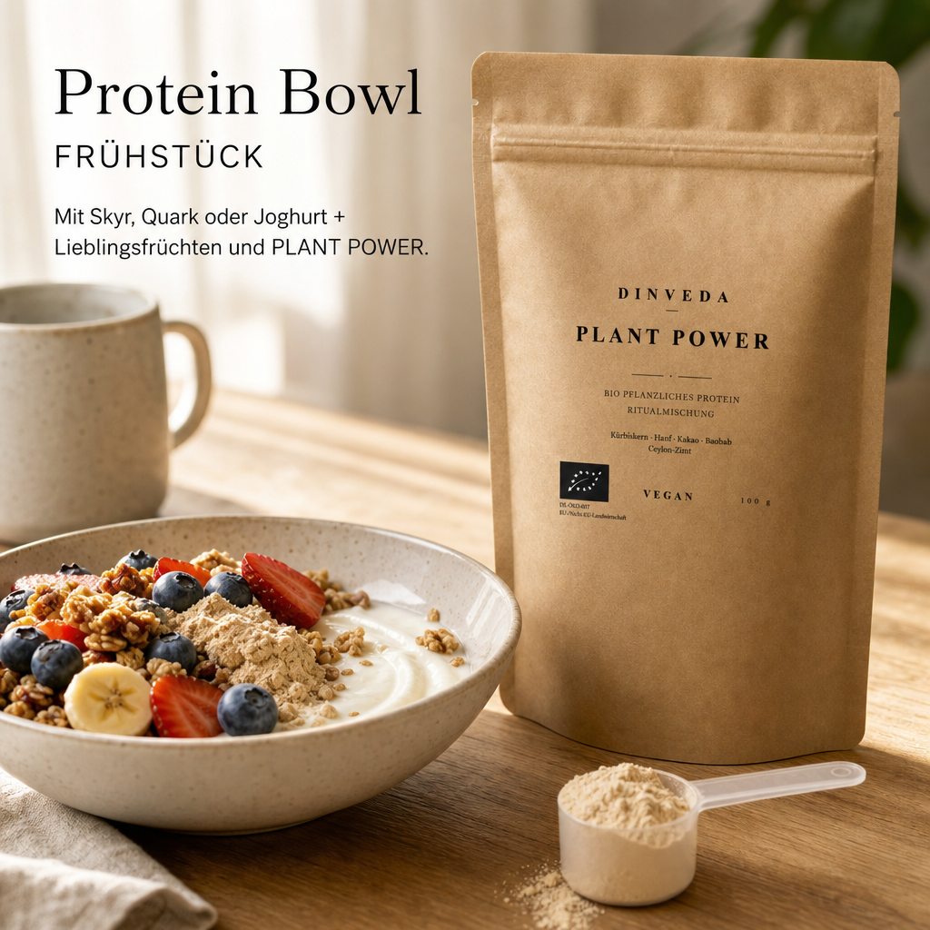 Plant Power – Miscela proteica biologica con proteine di semi di zucca, canapa e cacao