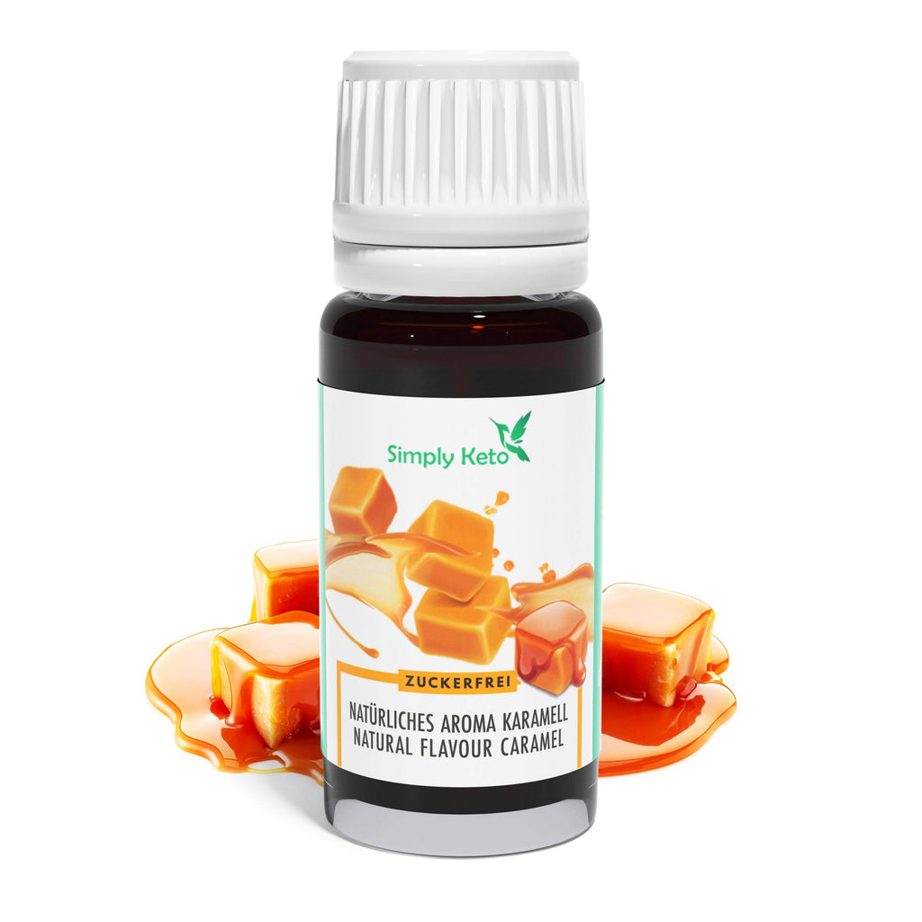 Aroma naturale al caramello senza zucchero
