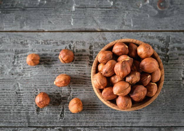 Nocciole biologiche intere sbucciate IGP del Piemonte: 250g