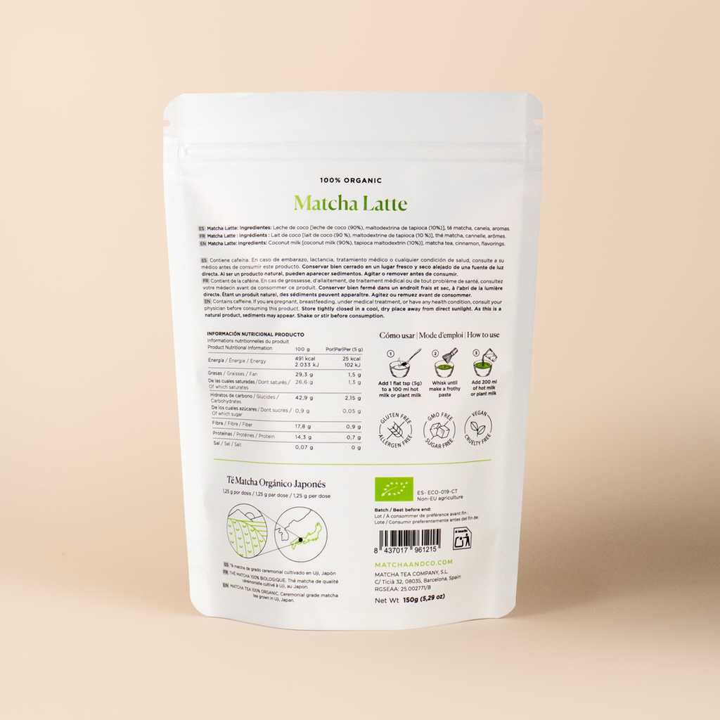 Matcha Golden Milk - SOSTIENE LA DIGESTIONE E IL SISTEMA IMMUNITARIO.