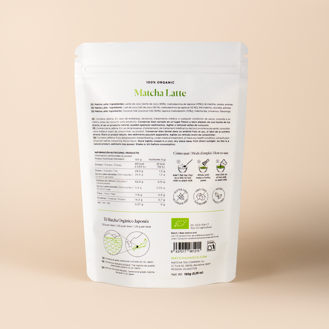 Matcha Golden Milk - SOSTIENE LA DIGESTIONE E IL SISTEMA IMMUNITARIO.